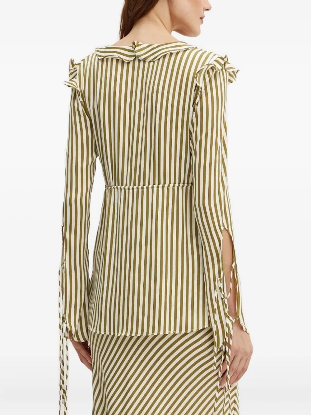 Bardot Gestreept shirt - Groen
