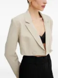 Bardot double-breasted blazer - Neutrals
