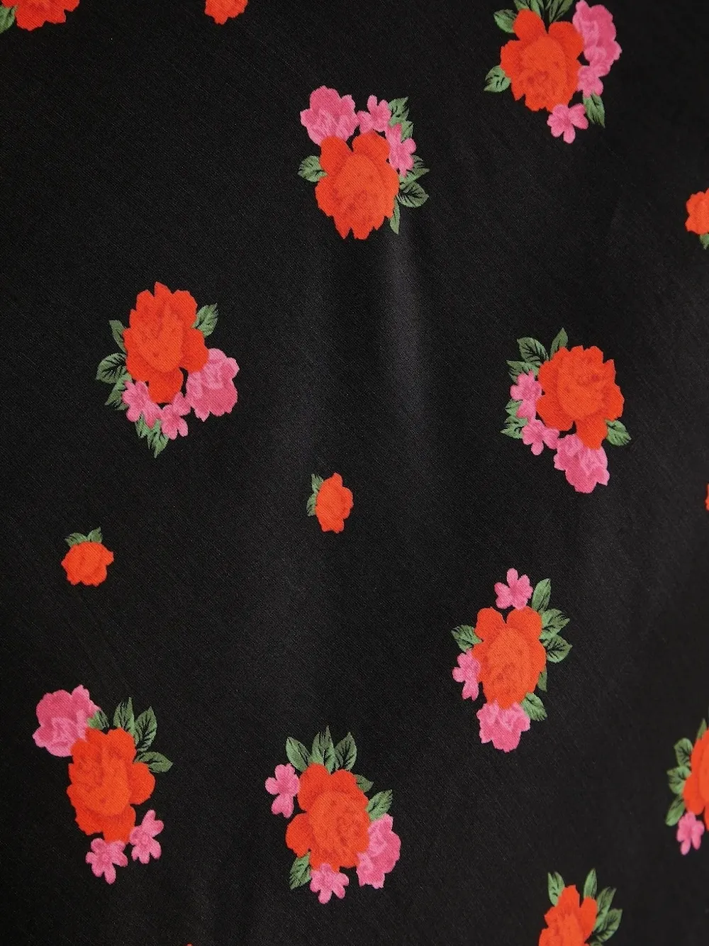 Bardot Flared rok met bloemenprint Zwart