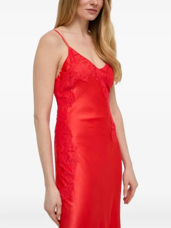 bardot cut out slip dress Bardot Cut Out Slip Dress Pink Rose Satin 6 NWT $139