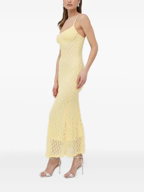 Bardot floral-lace maxi dress