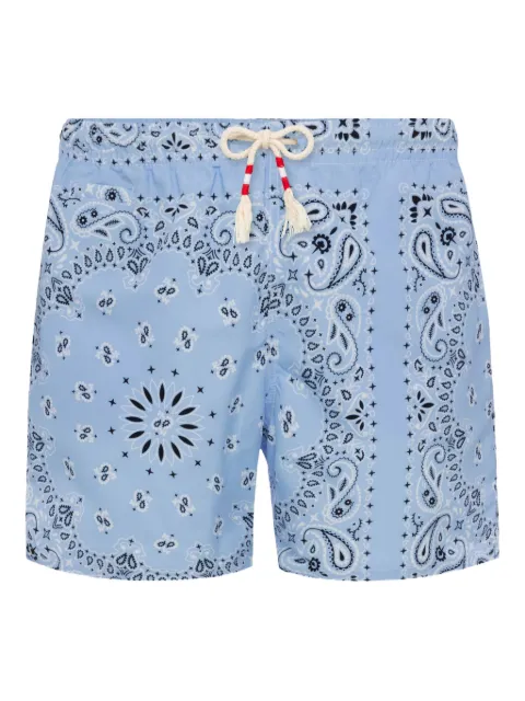 MC2 Saint Barth Kids Caprese bandana-print swim shorts