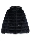 Moncler hooded puffer jacket - Blue