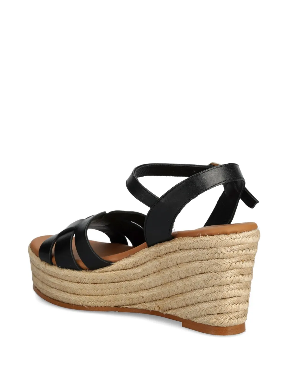 BILLI BI Sandalen met sleehak en enkelbandje Bruin