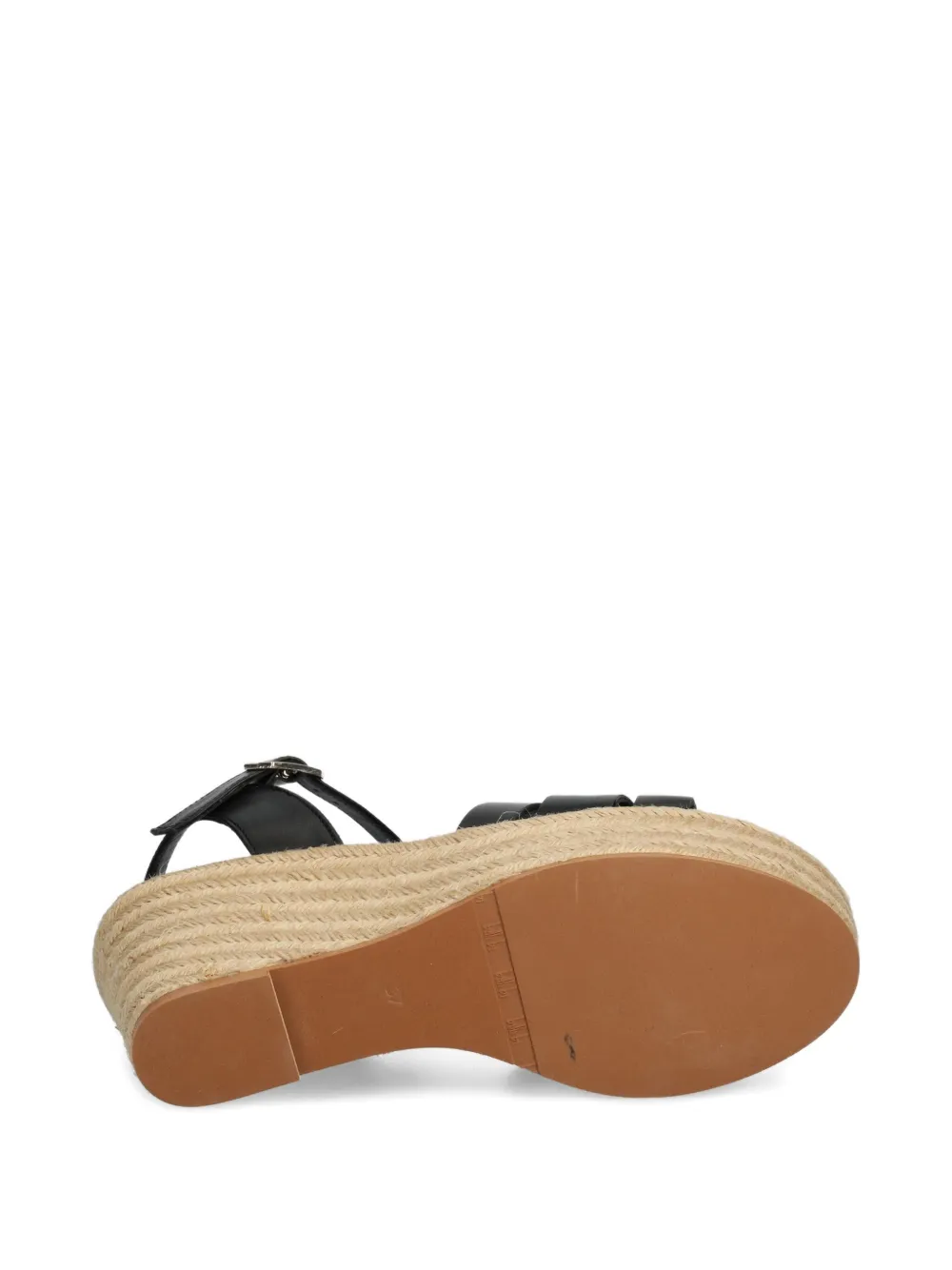 BILLI BI Sandalen met sleehak en enkelbandje Bruin