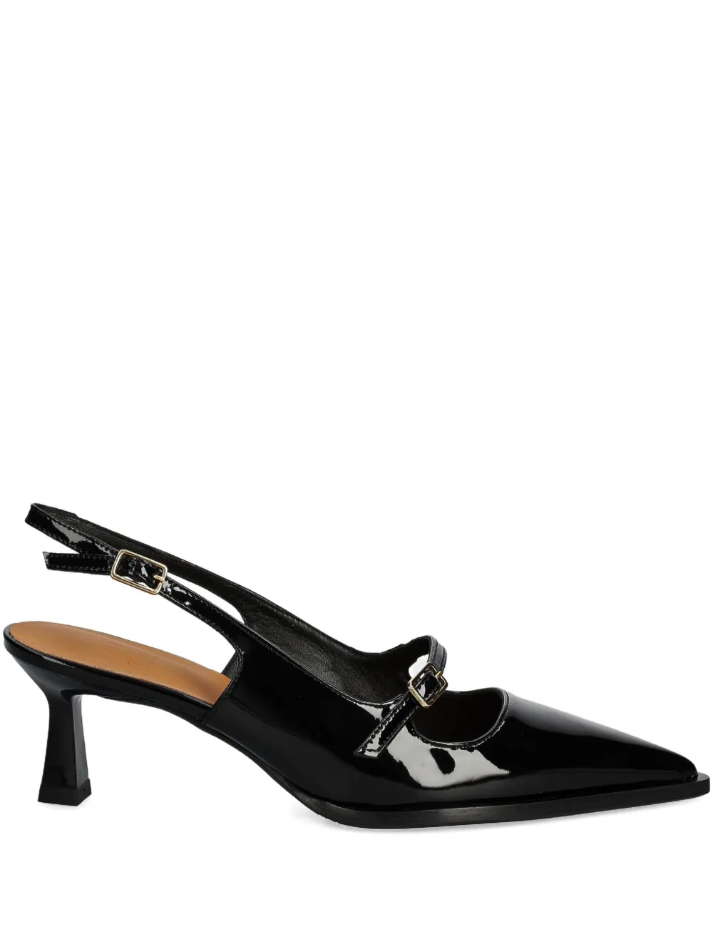 BILLI BI 45mm slingback buckled pumps | أسود | Image 1