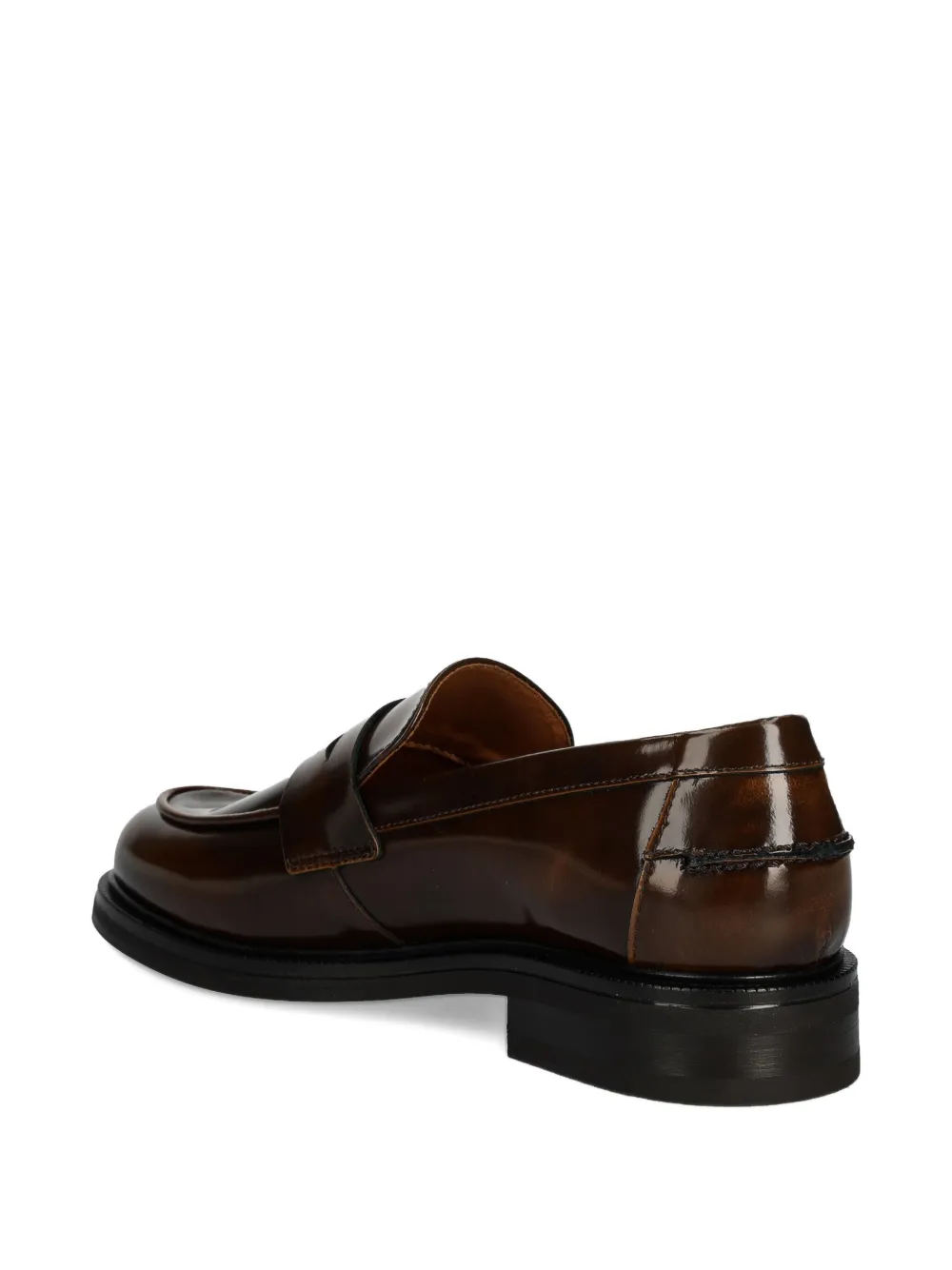 BILLI BI Leren penny loafers Bruin