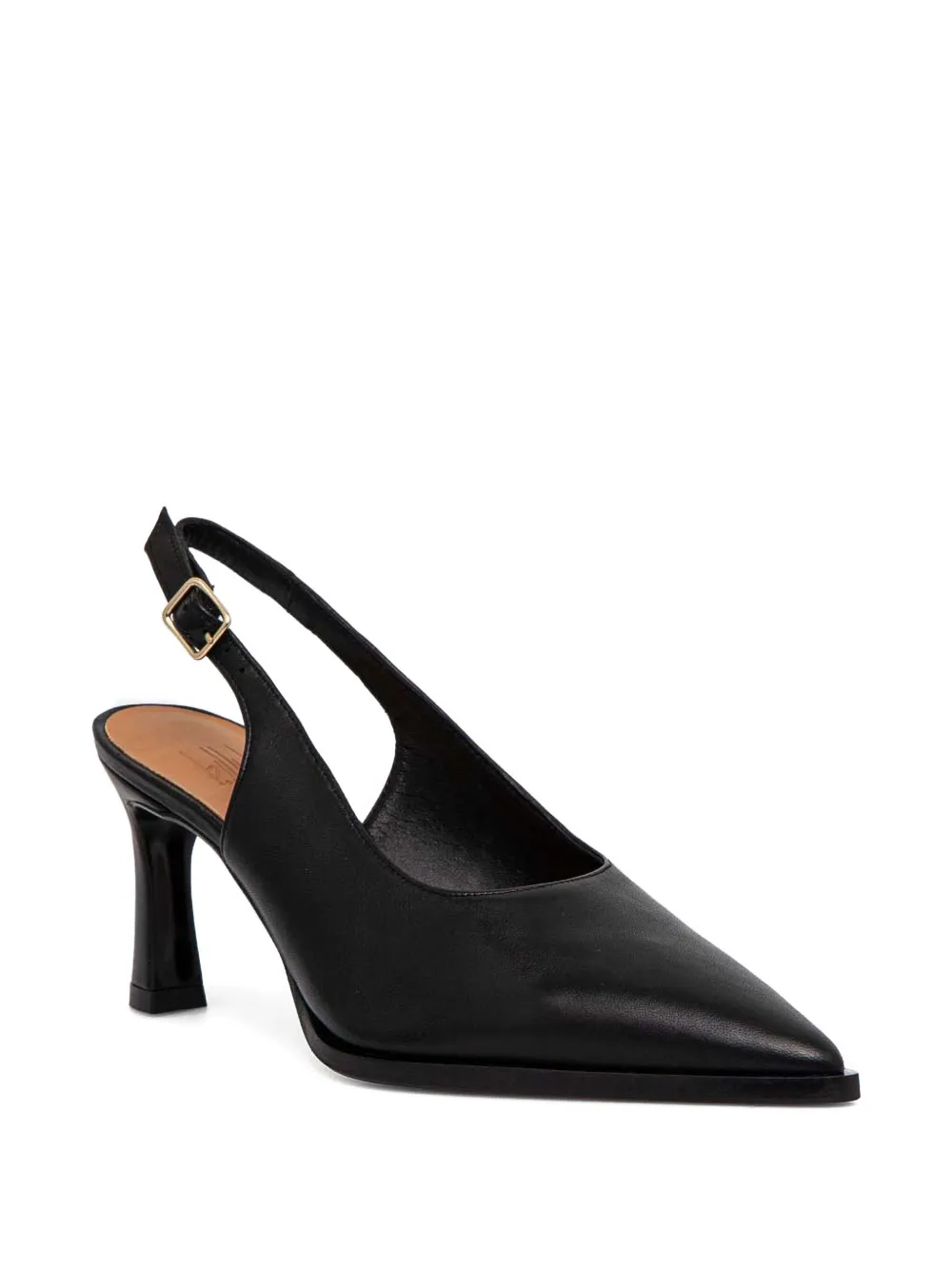 BILLI BI 70mm slingback pointed-toe pumps Black