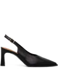 BILLI BI 70mm slingback pointed-toe pumps - Black