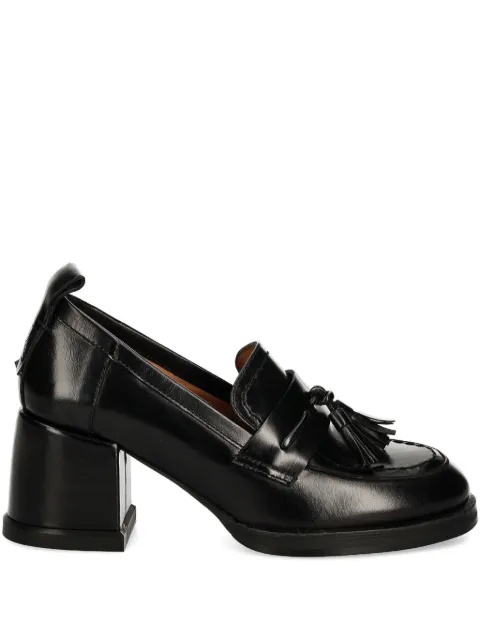 BILLI BI 60mm tassel block-heel pumps