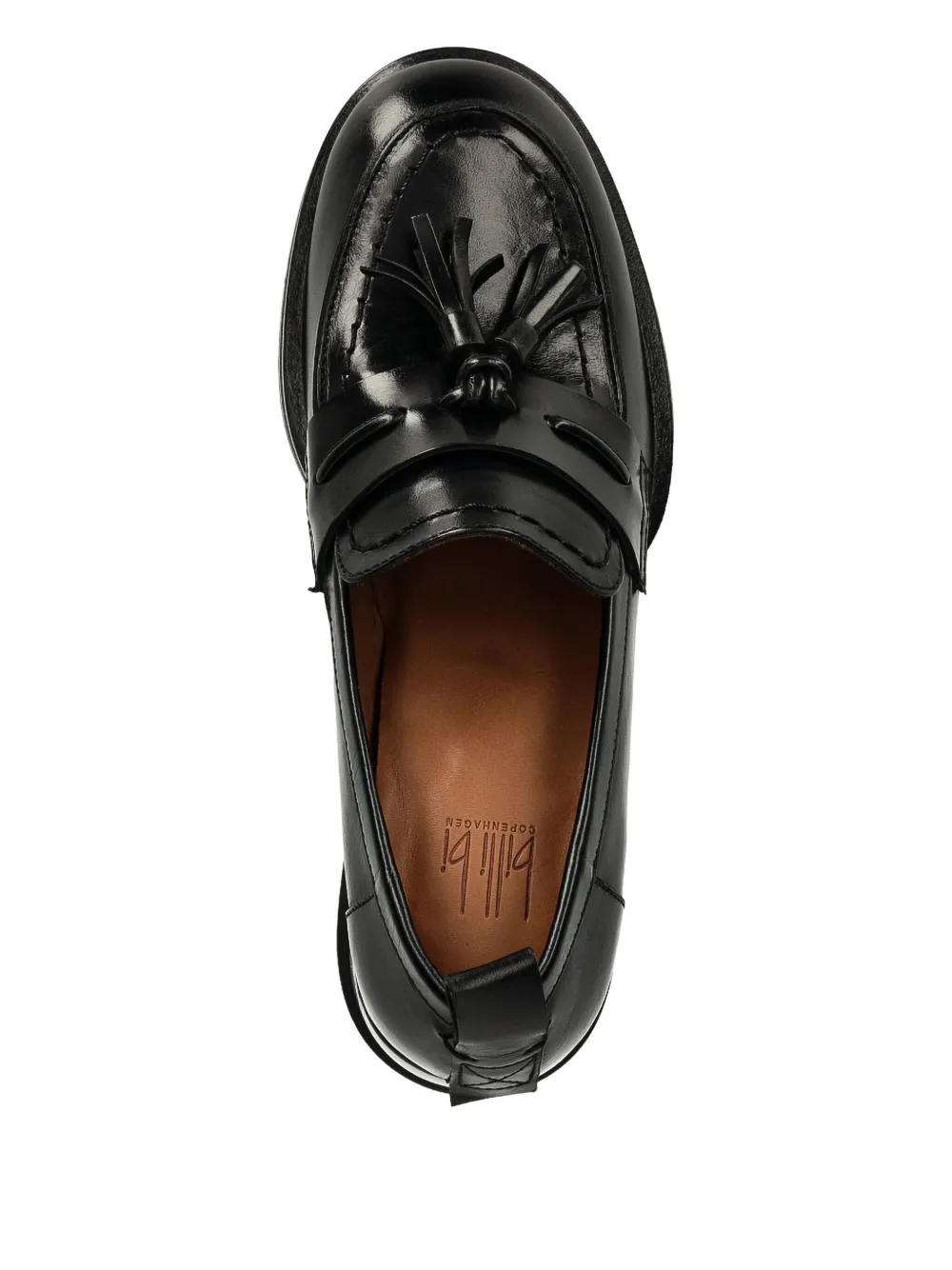 BILLI BI 60mm tassel block-heel pumps Black