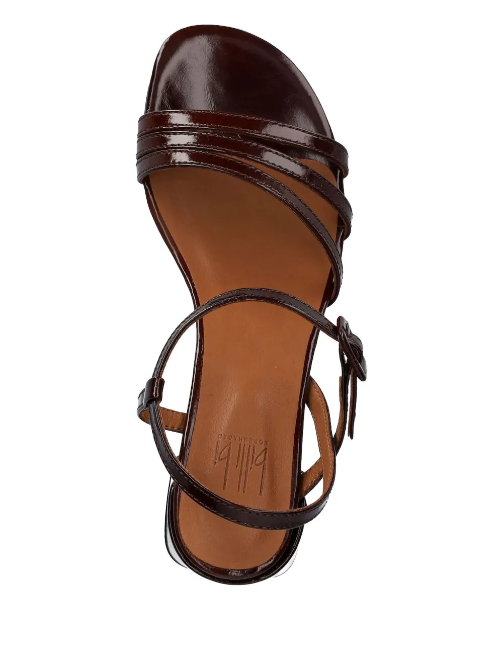 BILLI BI 75mm patent-leather ankle-strap sandals | Heeled Sandals | Image 2