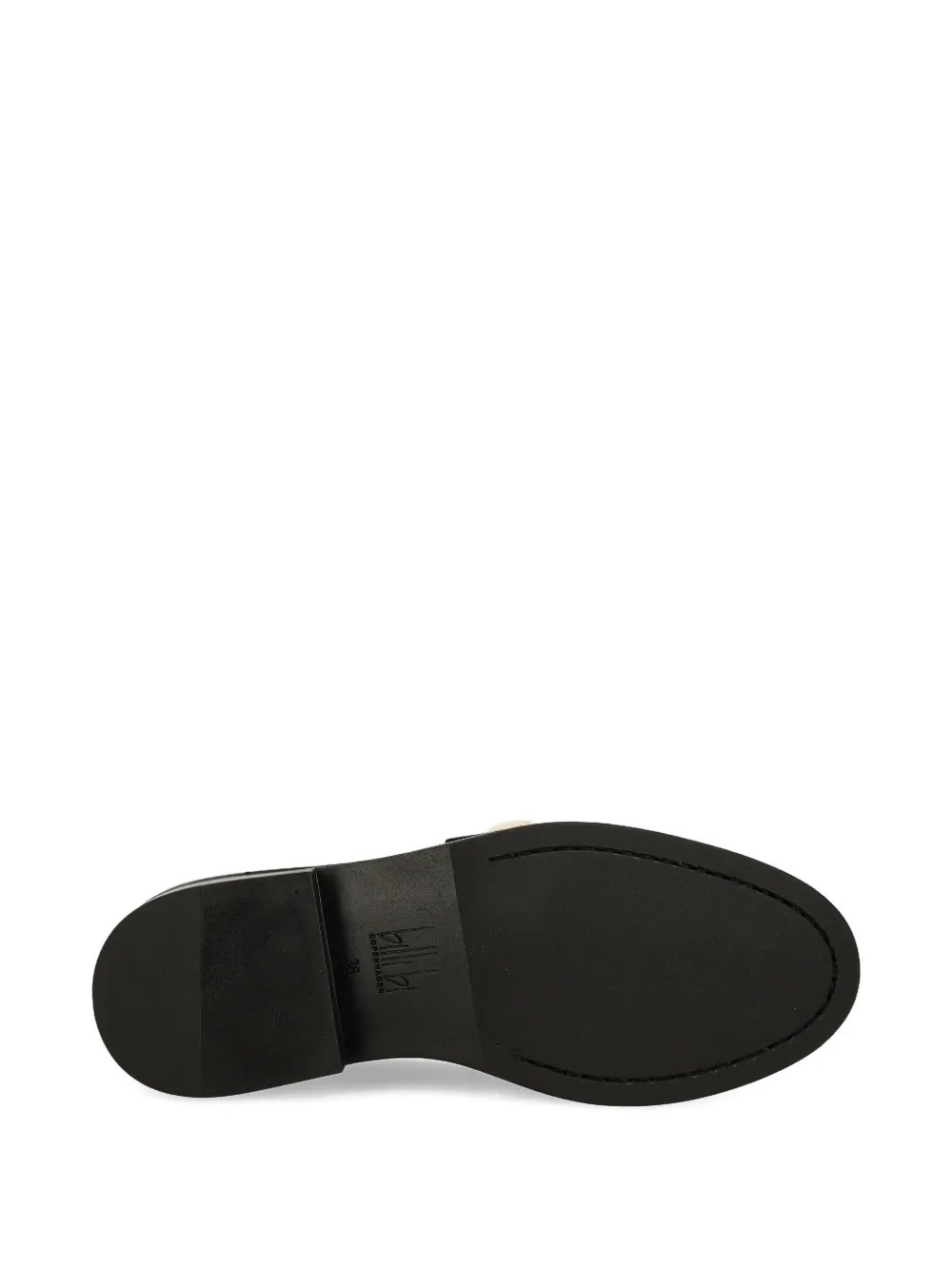 BILLI BI Leren loafers met gesp Zwart