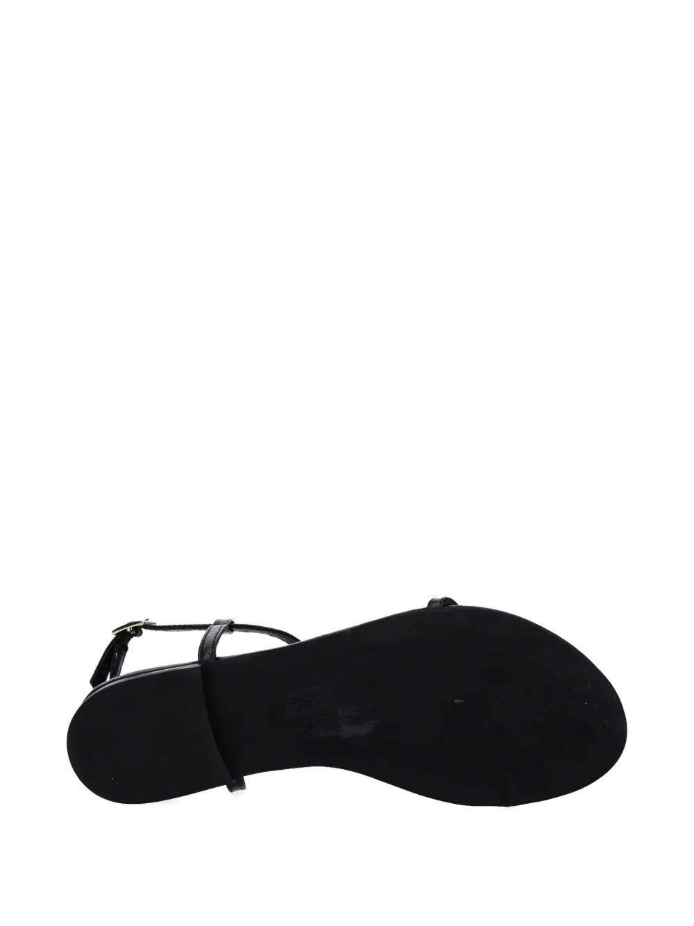 BILLI BI Sandalen met T-bandje en bloemdetail Zwart