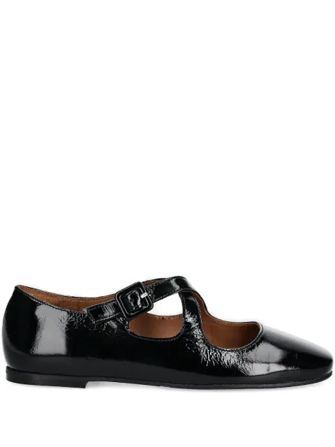 BILLI BI buckle-fastening patent-leather ballet flats
