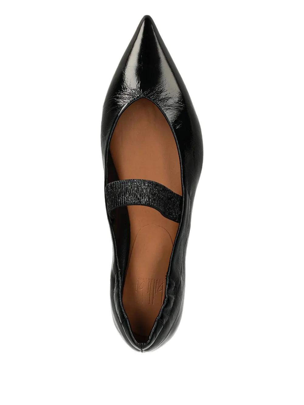 BILLI BI Ballerina's met puntige neus Zwart