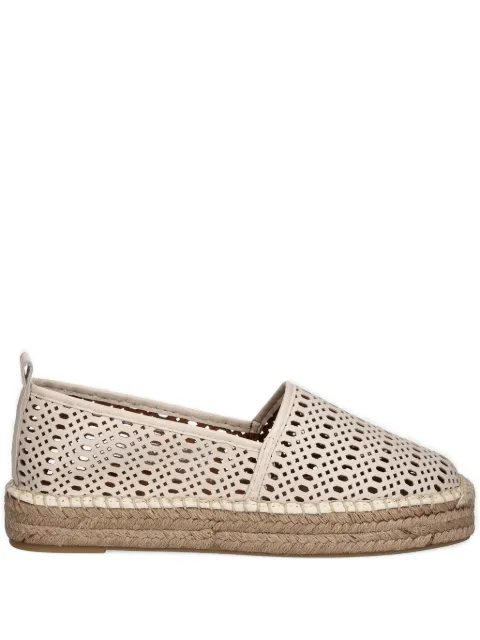 BILLI BI perforated-design flat espadrille