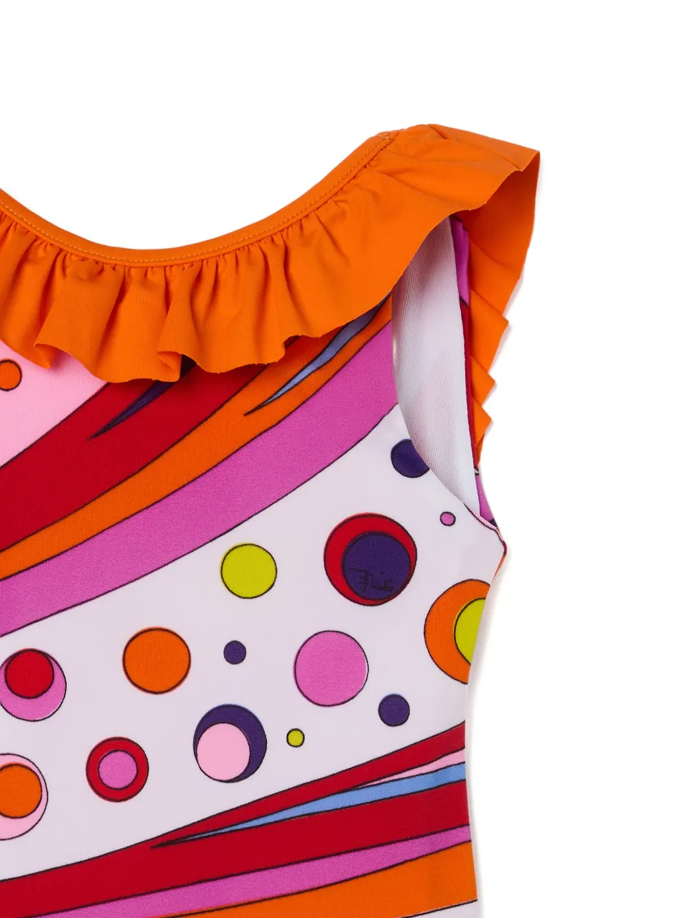 PUCCI Junior Fontane-print ruffled swimsuit | Swimsuits | Image 2