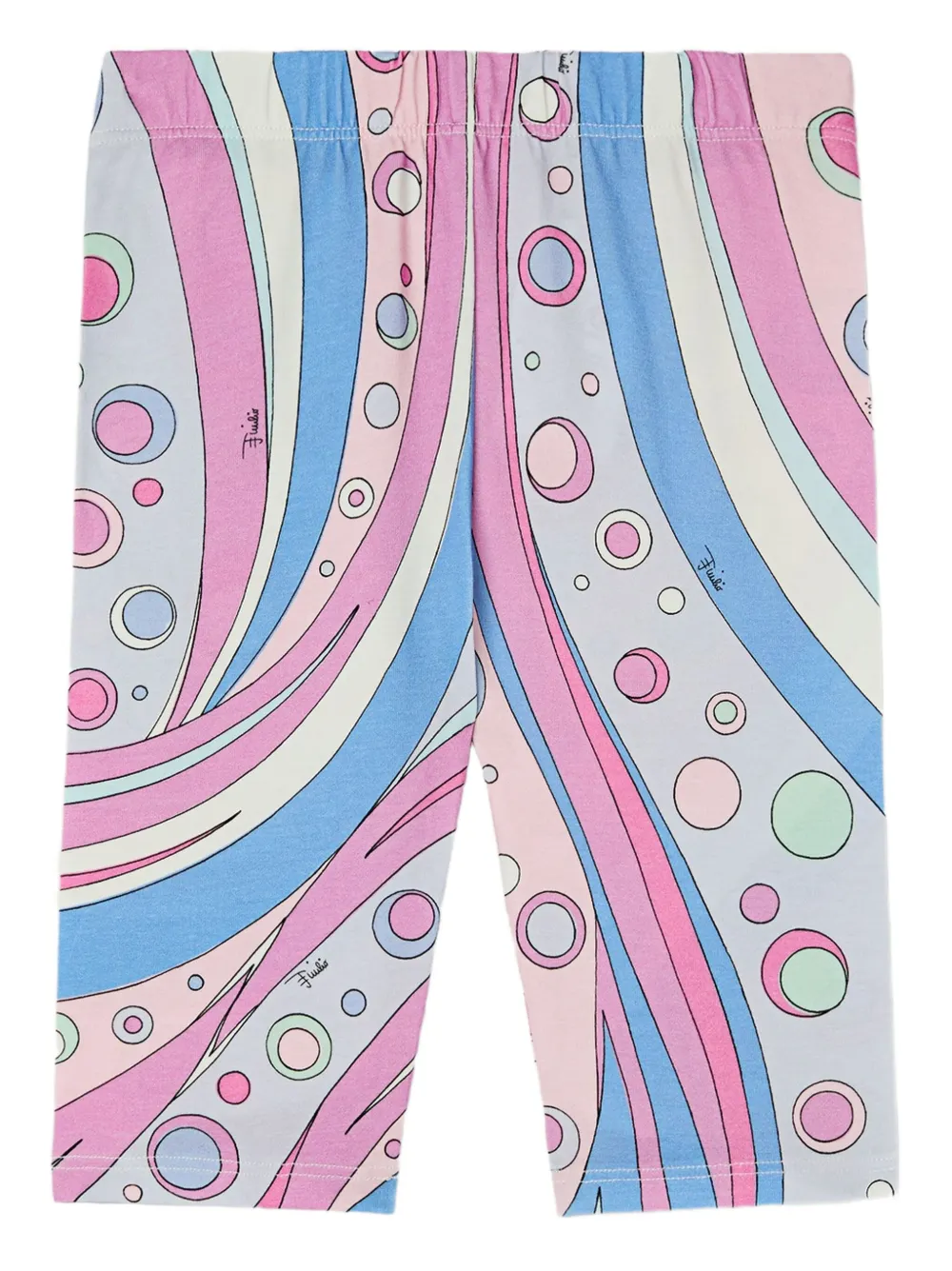 PUCCI Junior Fonatne-print leggings | Pink | Image 1