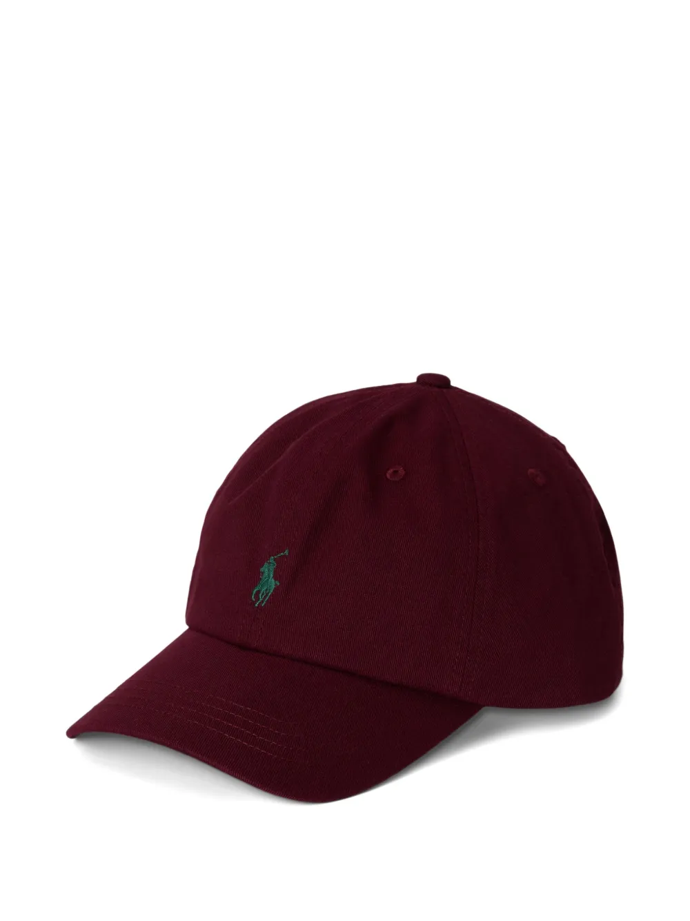POLO RALPH LAUREN KIDS Honkbalpet met geborduurd logo Rood