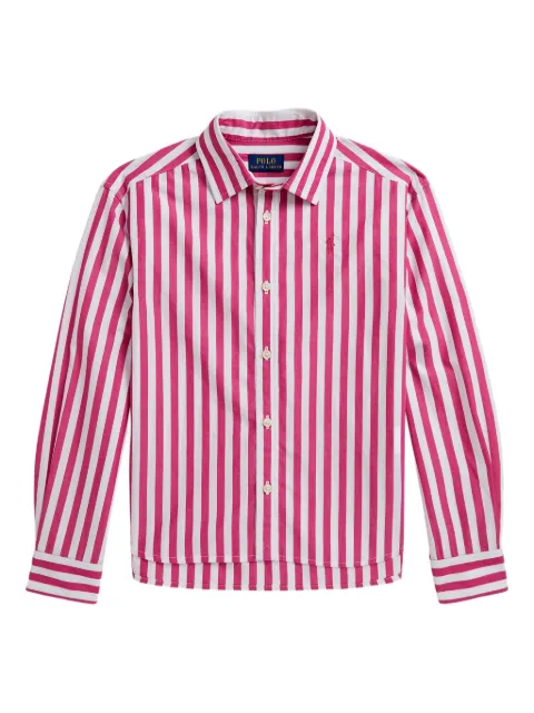 POLO RALPH LAUREN KIDS striped long-sleeve shirt