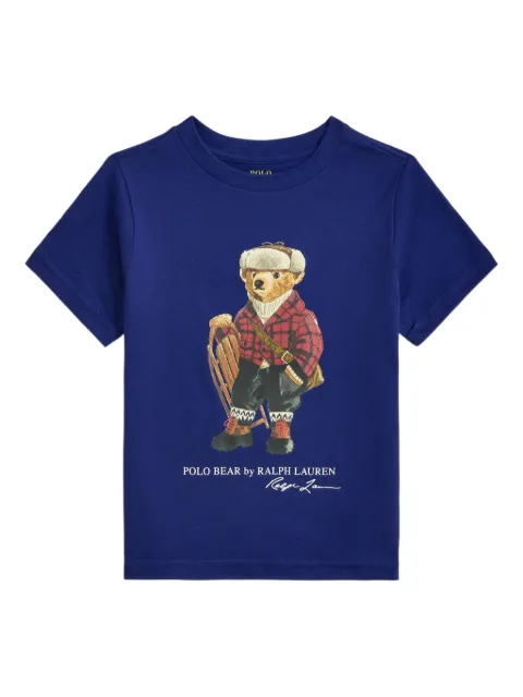POLO RALPH LAUREN KIDS bear crew neck t-shirt