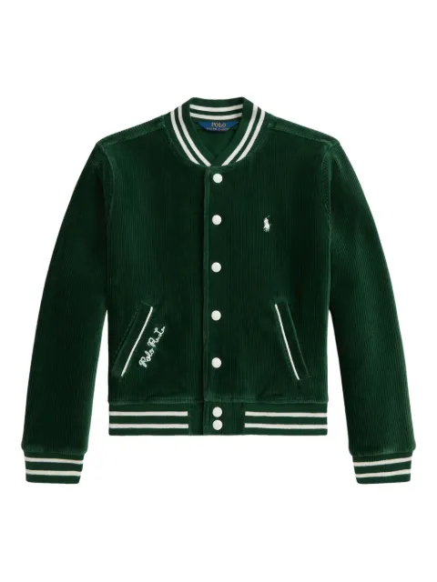 POLO RALPH LAUREN KIDS corduroy bomber jacket