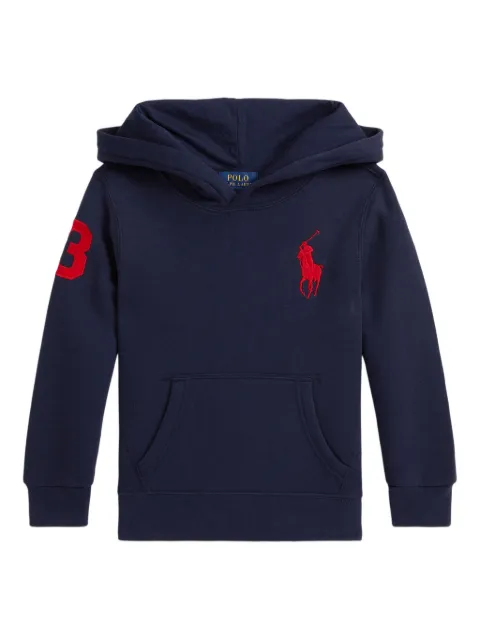 POLO RALPH LAUREN KIDS Big Pony fleece hoodie