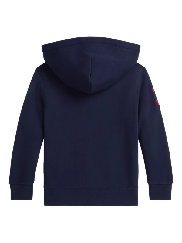 POLO RALPH LAUREN KIDS Big Pony パーカー | ブルー | FARFETCH JP