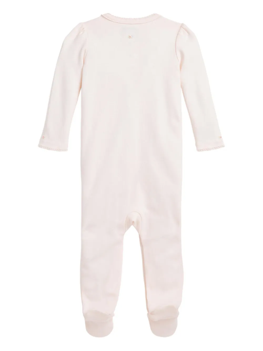 POLO RALPH LAUREN KIDS Pyjama met geborduurde voetjes - Roze