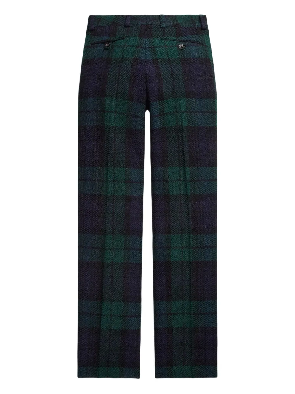 Polo Ralph Lauren Ralph Lauren Plaid Wool Tweed Suit Trouser In Green