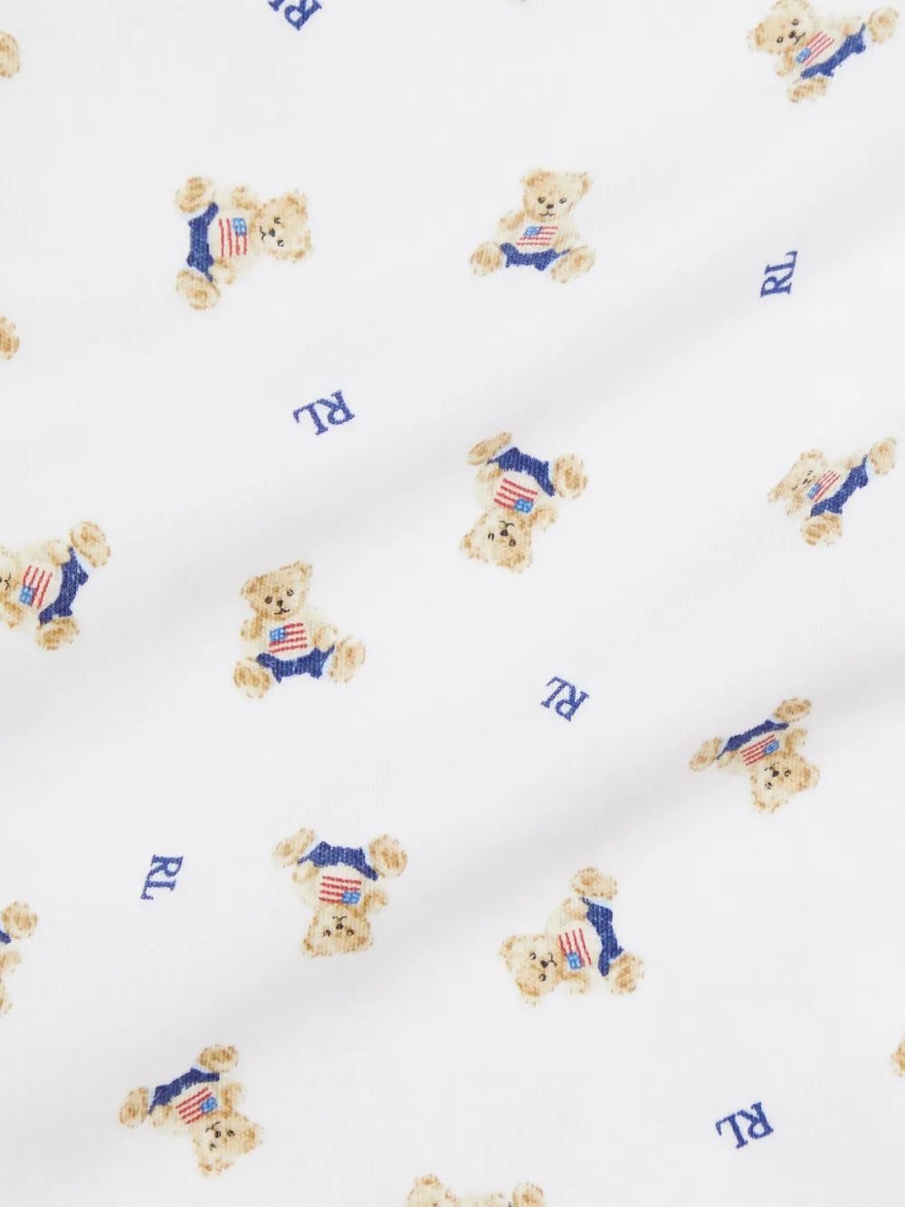 POLO RALPH LAUREN KIDS Twee rompers met Polo Bear-print Wit