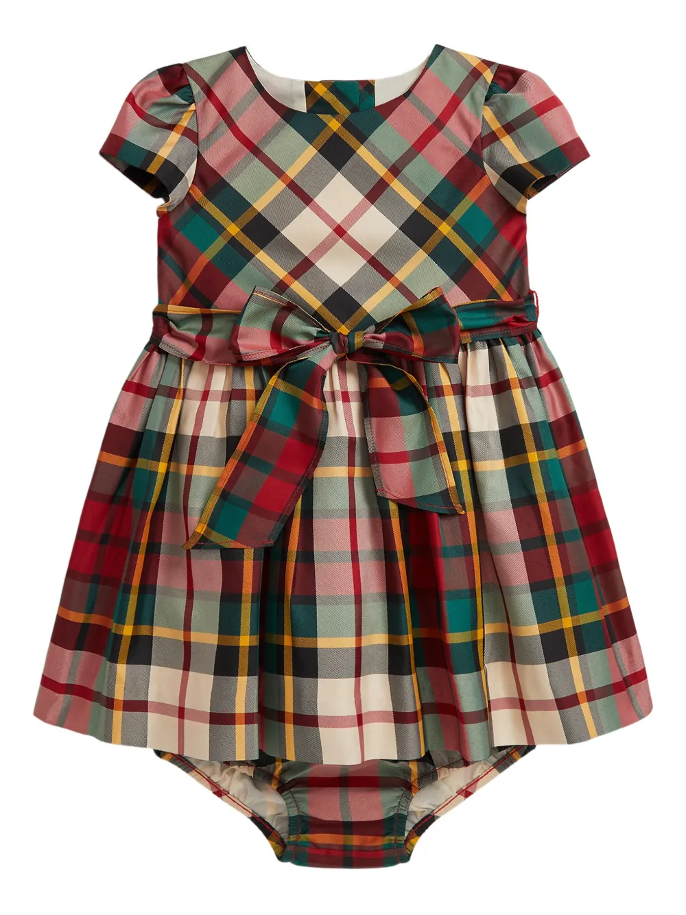 POLO RALPH LAUREN KIDS リボン ワンピース - レッド POLO RALPH LAUREN KIDS リボン ワンピース - レッド