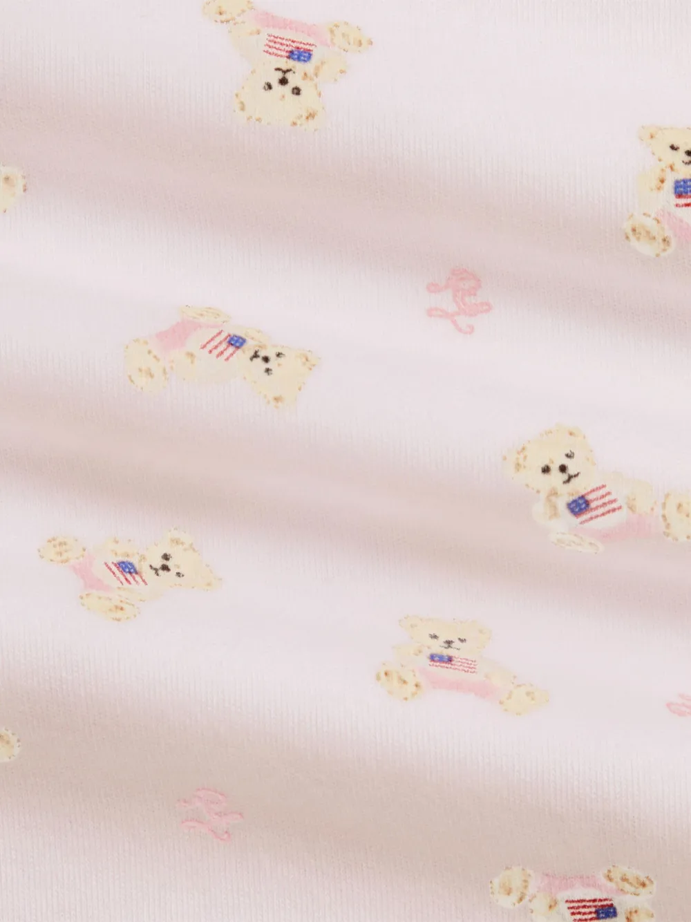 POLO RALPH LAUREN KIDS Zeven-delige katoenen romperset Roze