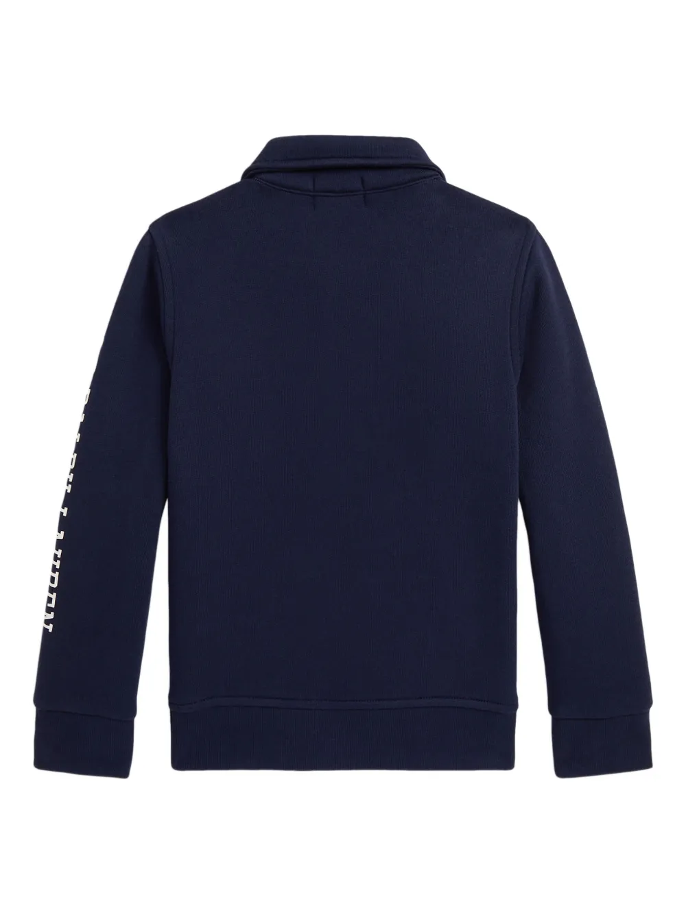 POLO RALPH LAUREN KIDS Poloshirt met rits en kraag Blauw