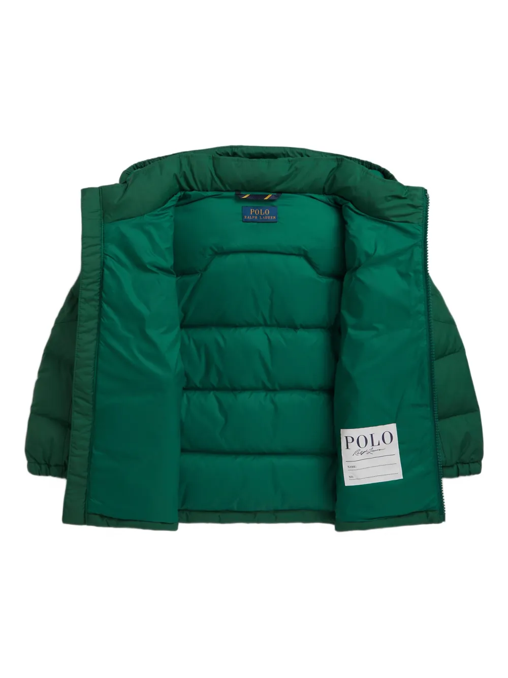 Polo Ralph Lauren Toddler And Little Boys Ripstop Down Hooded Jacket In Green