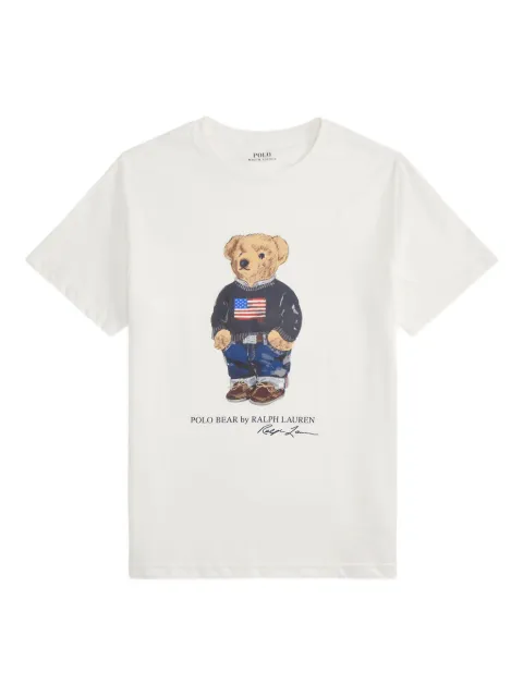 POLO RALPH LAUREN KIDS Polo Bear crew-neck T-shirt