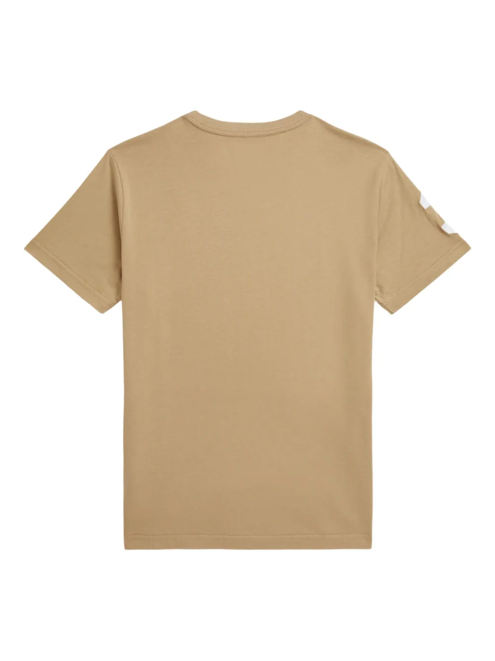 POLO RALPH LAUREN KIDS short-sleeve logo T-shirt Beige