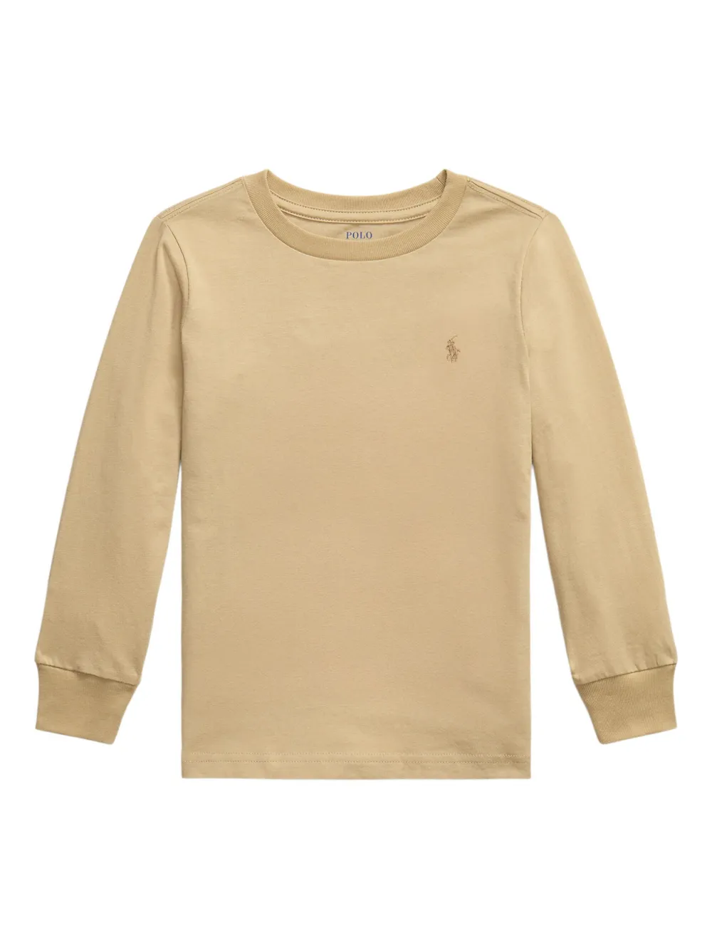 POLO RALPH LAUREN KIDS T-shirt met logo Beige