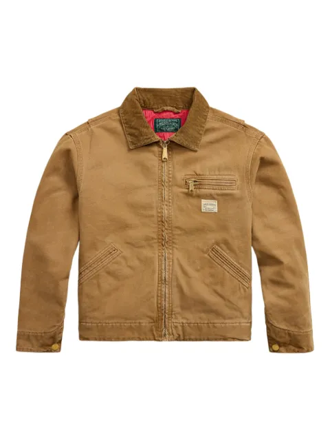 POLO RALPH LAUREN KIDS jakke i bomuld