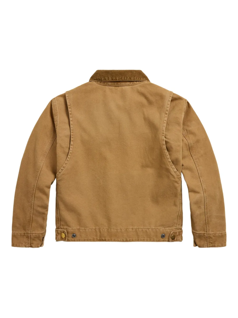 Polo Ralph Lauren Cotton Jacket In Brown