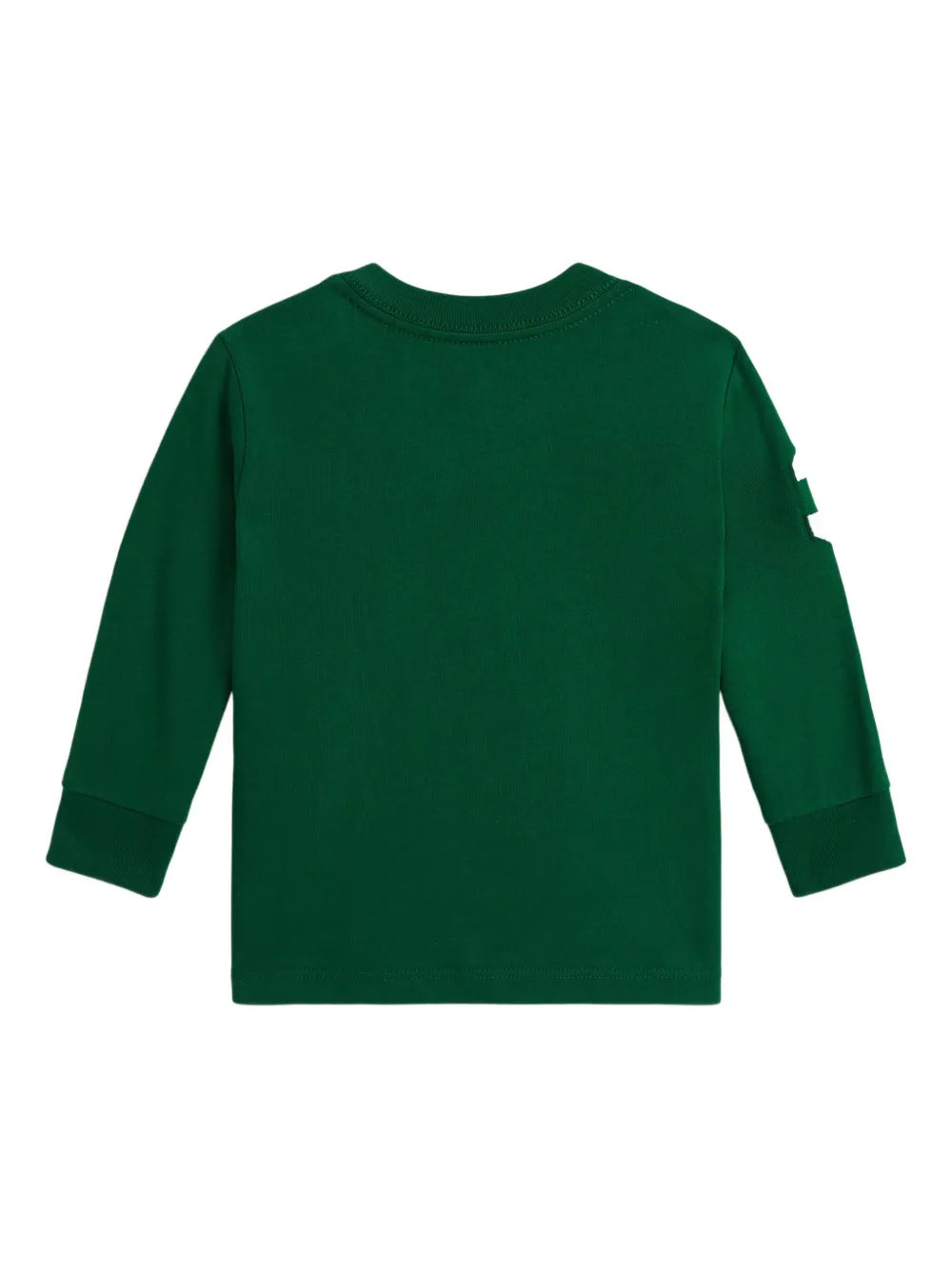 POLO RALPH LAUREN KIDS long-sleeve logo t-shirt Groen