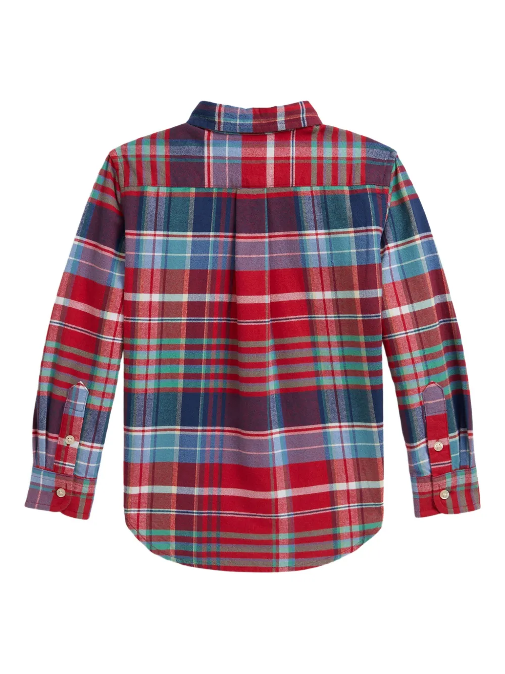 POLO RALPH LAUREN KIDS Geruit shirt Rood