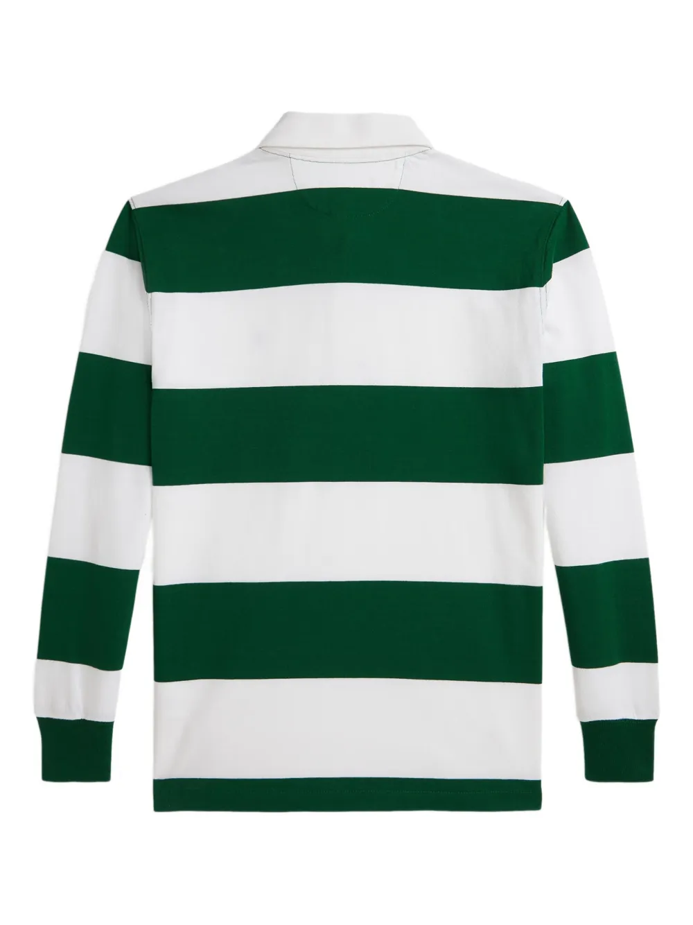 POLO RALPH LAUREN KIDS The Iconic Rugby poloshirt Groen