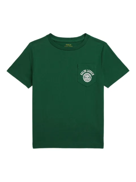 POLO RALPH LAUREN KIDS pocket crew-neck T-shirt