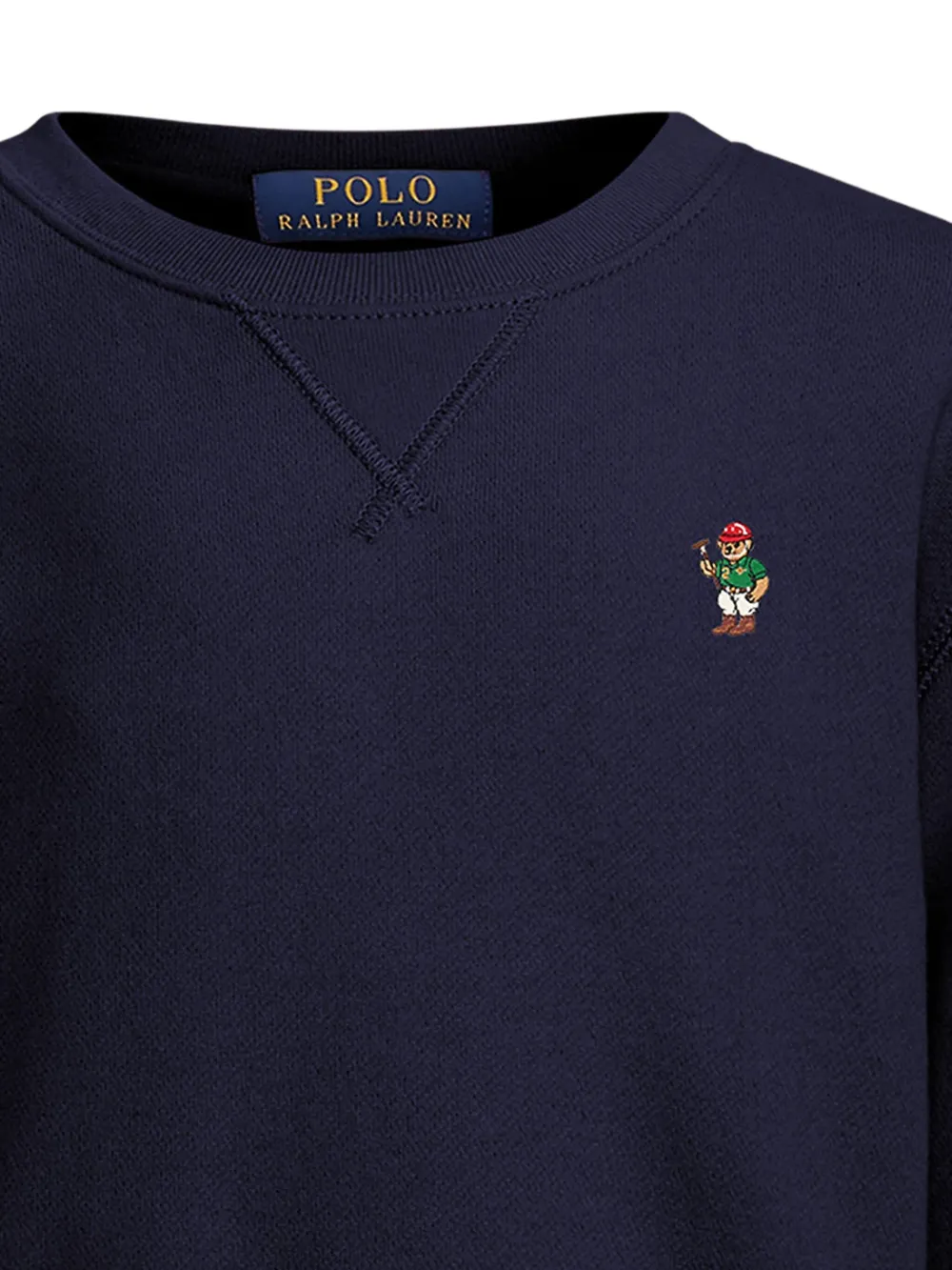POLO RALPH LAUREN KIDS Sweater met geborduurde bloemen Blauw
