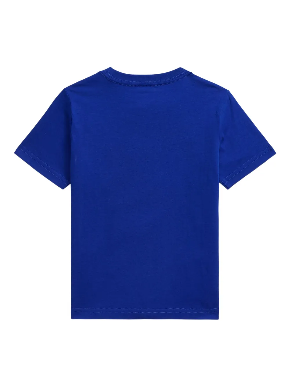 POLO RALPH LAUREN KIDS Jersey T-shirt met borduurwerk Blauw