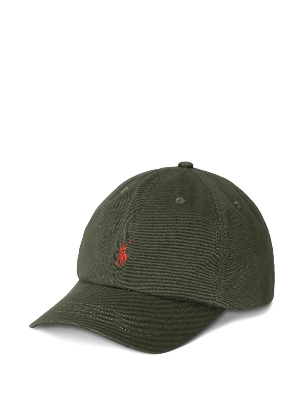 POLO RALPH LAUREN KIDS Pet met geborduurd logo Groen