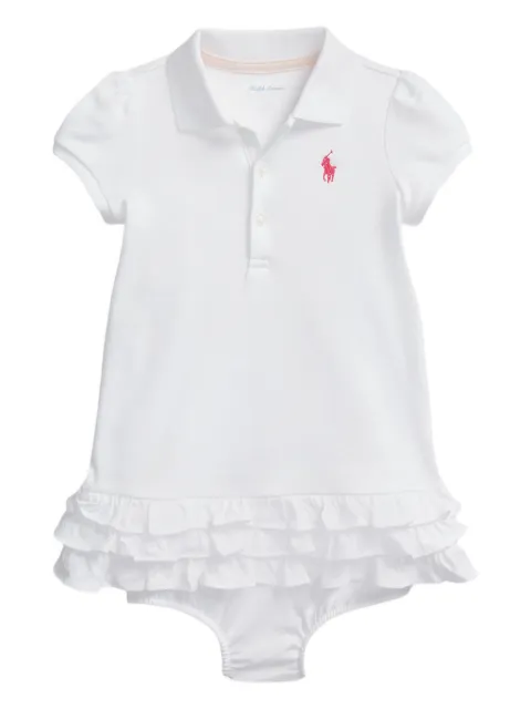 POLO RALPH LAUREN KIDS Polojurk set met ruches