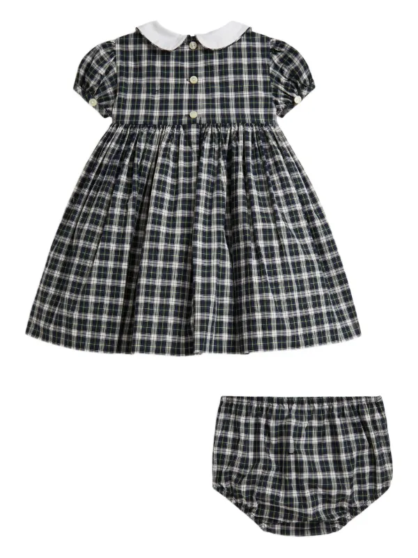 POLO RALPH LAUREN KIDS チェック ワンピース | ホワイト | FARFETCH JP